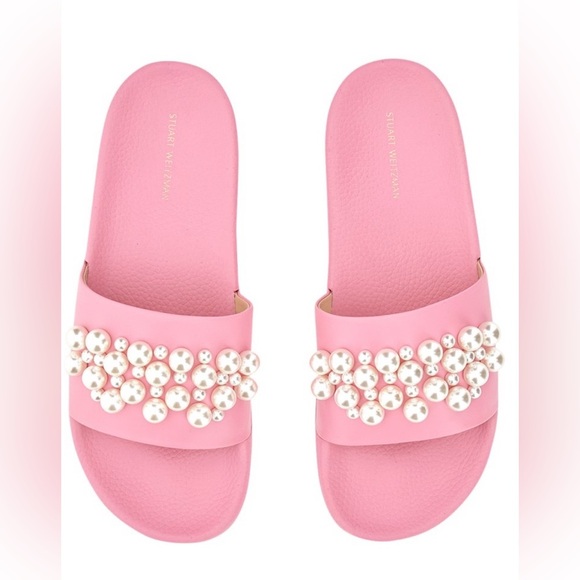 Stuart Weitzman Shoes - Stuart Weitzman Goldie Slide Sandal